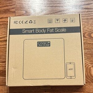 Smart Body Fat digital scale bathroom NWBOX connects to phone / health tracking